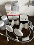 Laktator elektryczny kindaj milkby smoczek aspirator