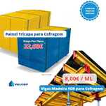 Tricapas - Vigas H20 P/ Cofragem - Novo