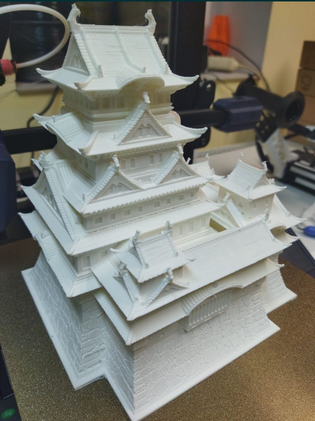 Zamek Himeji Japonia Białej Czapli 21cm