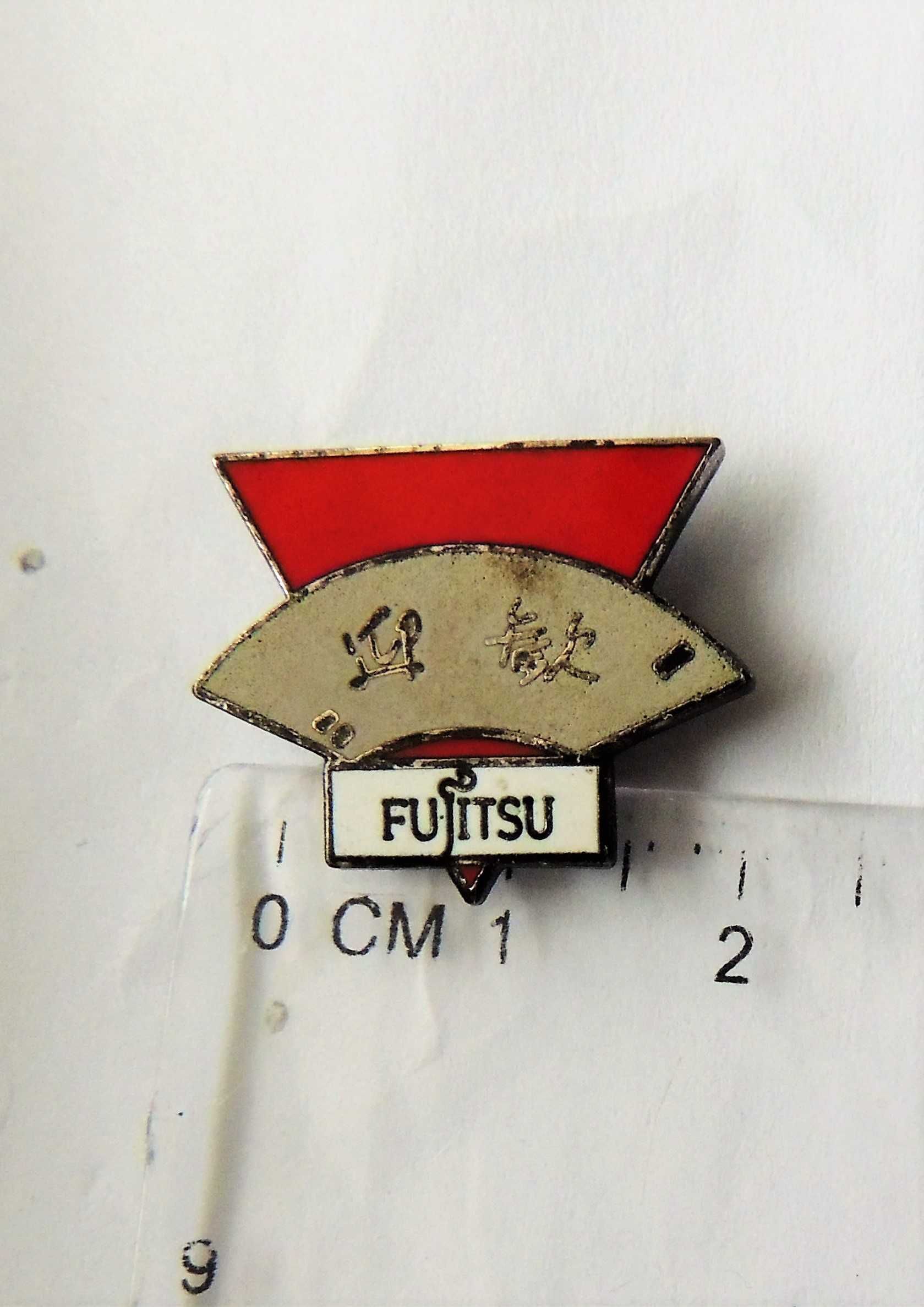 odznaka Fujitsu fotografia emalia
