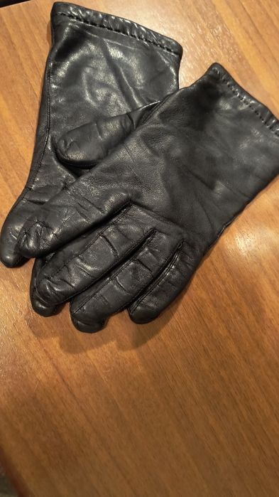 Skórzane rękawiczki