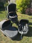 Wózek gondola spacerówka MAXI COSI NOVA 4 2w1 nosidełko Pebble Pro