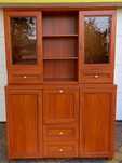 Elegancka witryna regał do jadalni, salonu 193x44x134cm