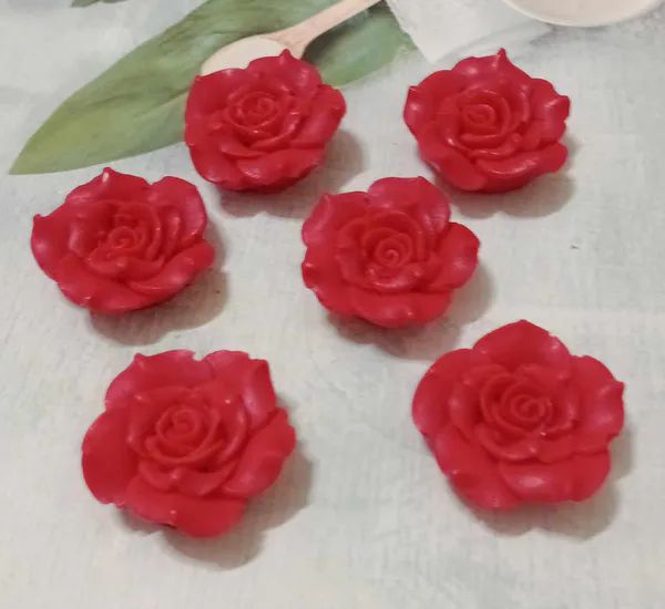 Mini mydełko glicerynowe róża mini 1 szt na podziękowania