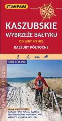 Mapa tur. Kaszubskie wybrzeże Bałtyku 1:55 000 - praca zbiorowa