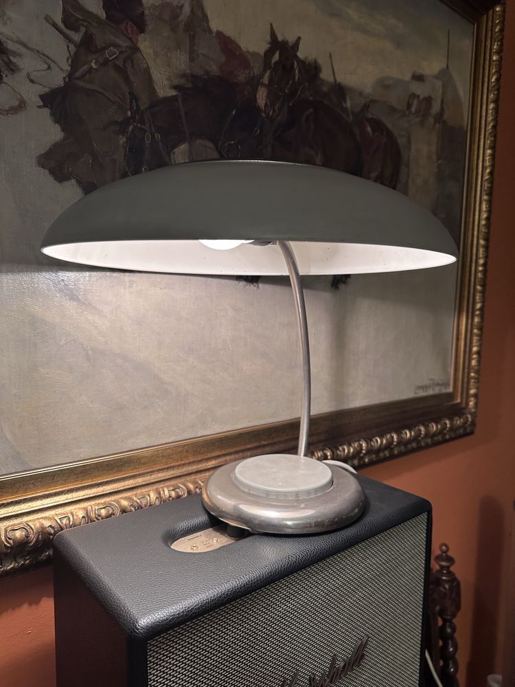 Designerska lampa z NRD typ Bauhaus 1969 suoercstan