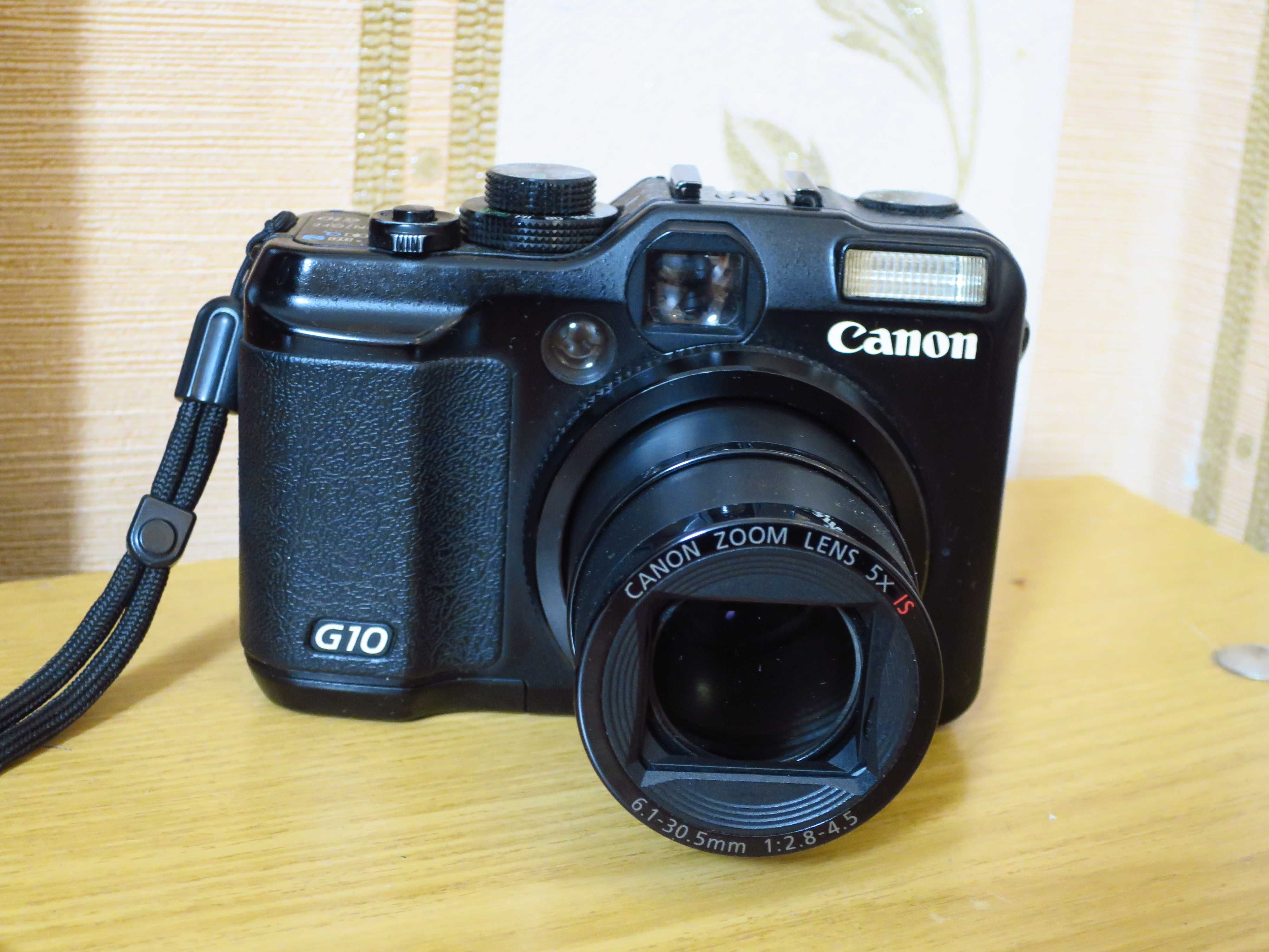 Фотоаппарат Canon G10 – редкая и качественная модель.