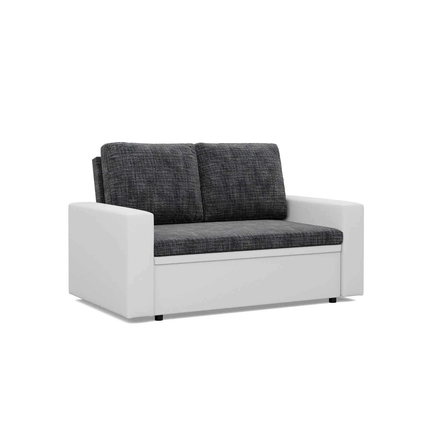 Sofa 2-osobowa z Funkcją Spania Rozkładana Pojemnik Funkcjonalna Luna