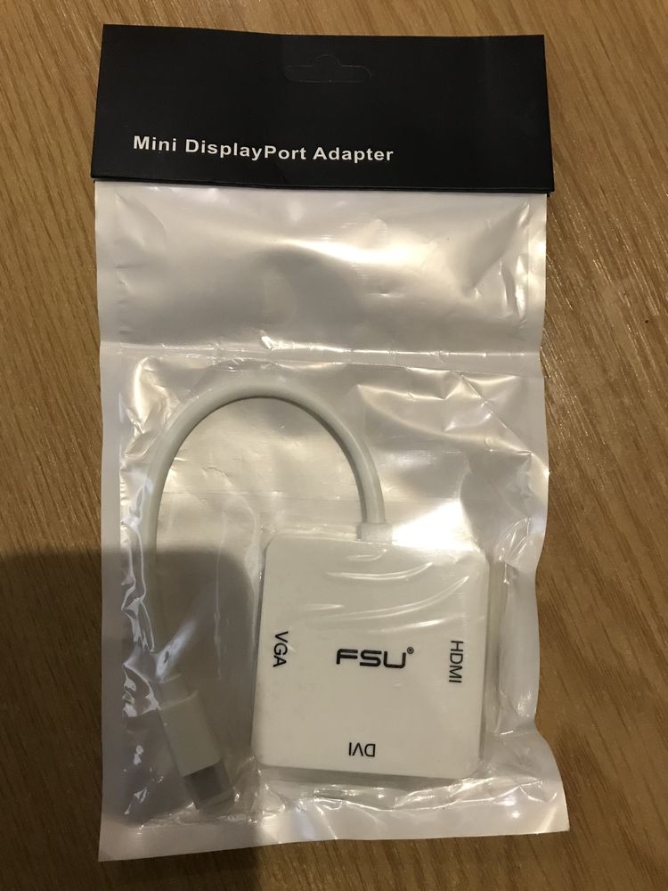 Адаптер Apple Mini DisplayPort 3 в 1 на HDMI/DVI/VGA дисплей порт Кабе