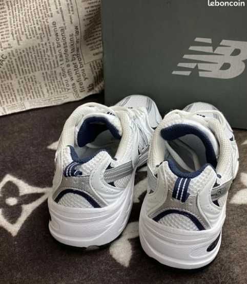 New Balance_530_white Moda_Buty_Mokasyny Mokasyny R.38