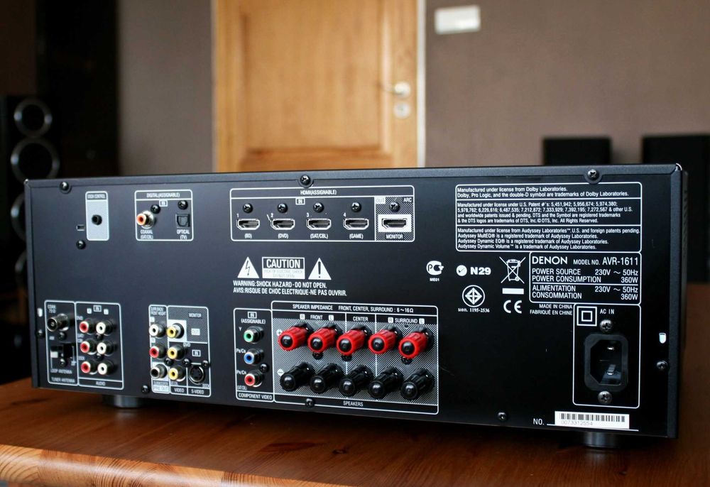 Amplituner Denon AVR 1611 wzmacniacz HDMI