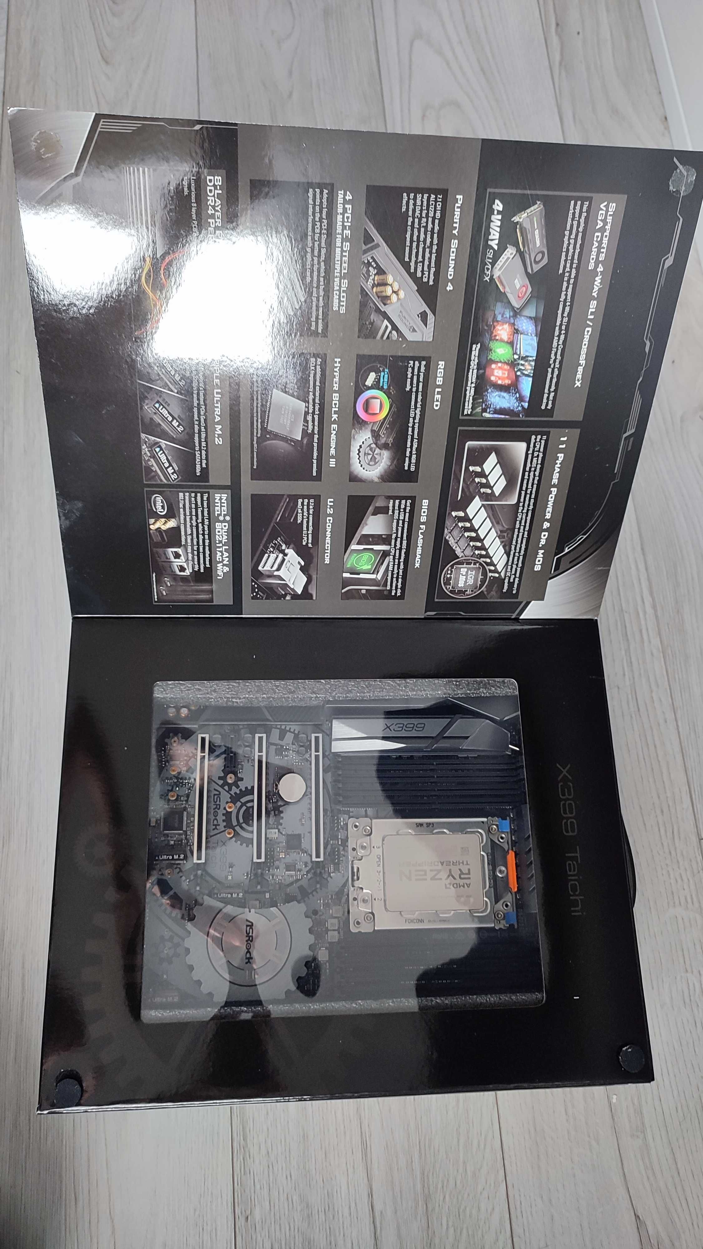 Płyta główna Asrock X399 Taichi, Threadripper 2920x