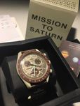 Omega x Swatch SO33T100 Saturn Kolekcjonerski model pętl planetarnych