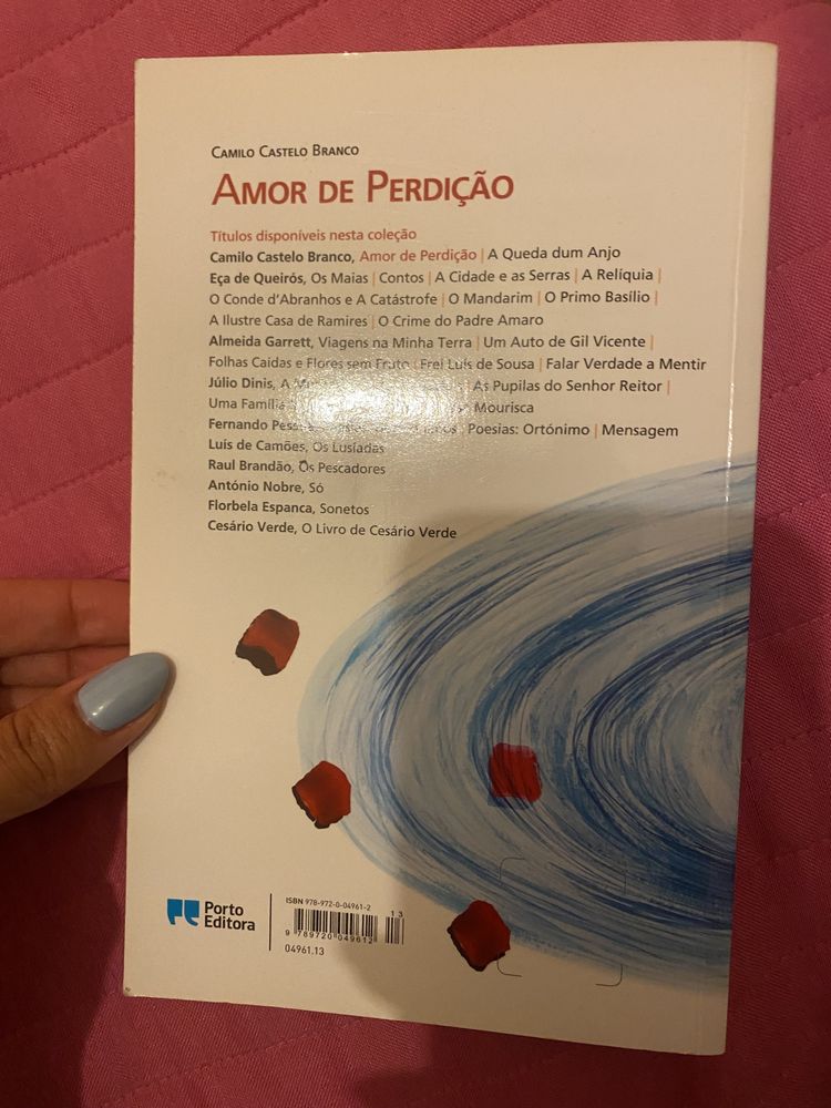 Livro Amor de perdição