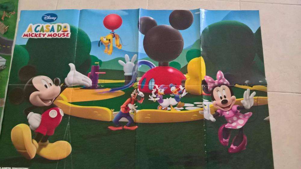 poster "A casa do Mickey Mouse" 57 cm por 87,5 cm