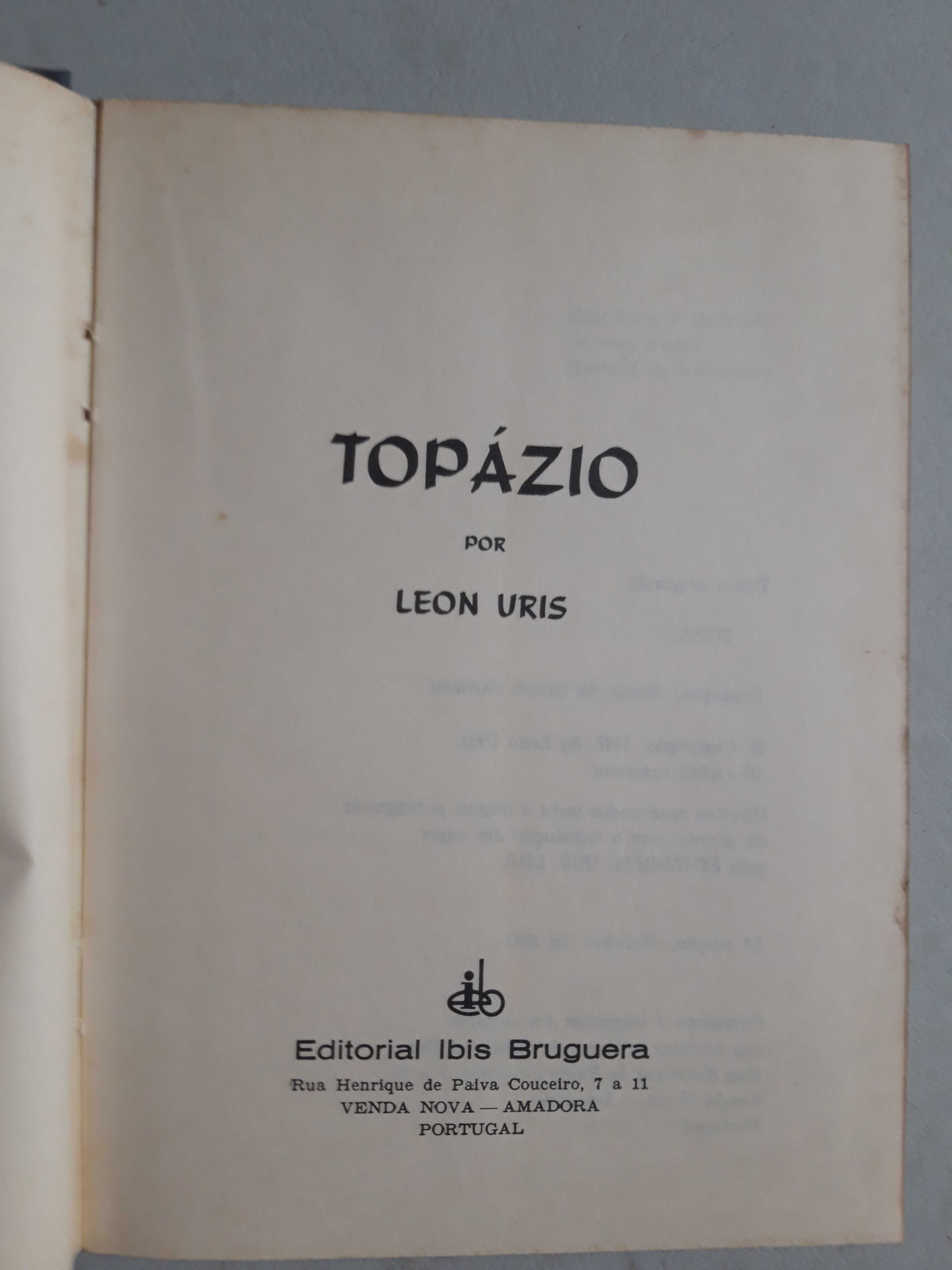 Livro PA-6 - Leon Uris - Topázio