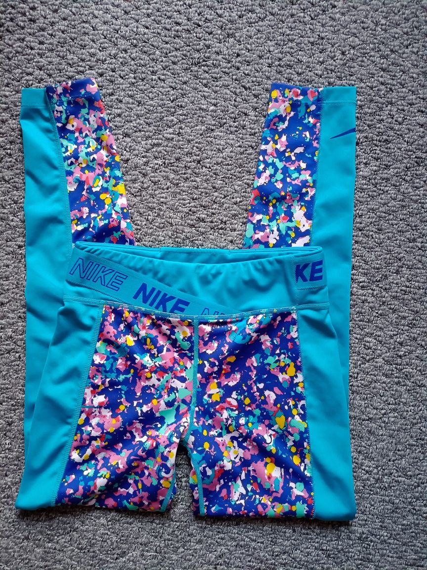 Leginsy dziecięce sportowe Nike DryFit 146/158