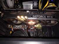 Видеокарта Palit RTX 3080 GamingPro на пломбах