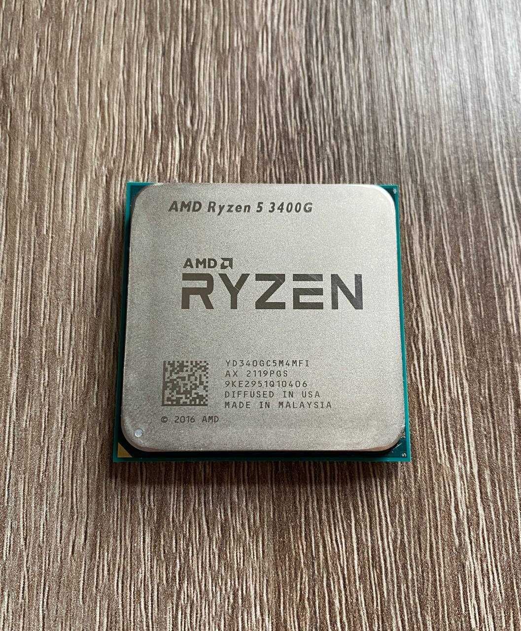 Процессор Amd ryzen 5 3400g 4 ядер 8 потоков 4.2 Ггц частота гарантия