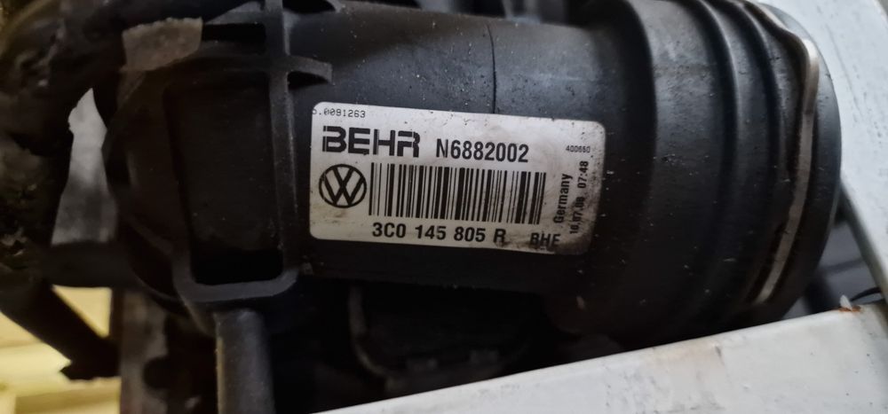 Chłodnica klimatyzacji intercooler 2.0 tsi tfsi passat b6 automat