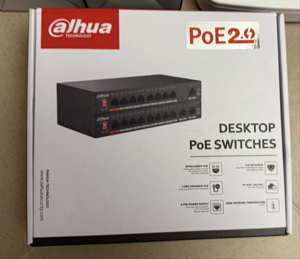 Zestaw monitoringu Dahua  gotowy do instalacji! Gwarancja Faktura