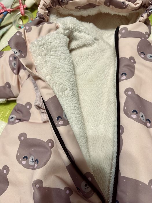 Зимовий дитячий теплий комбінезон