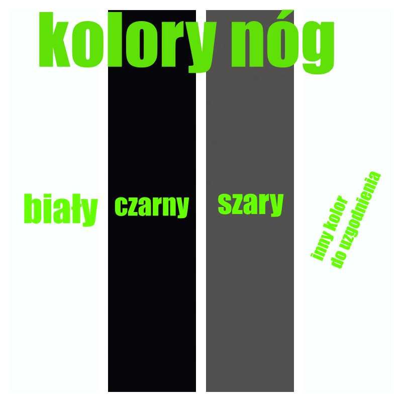 STÓŁ 90X60  blat3cm beton jasny  nogi białe inne wymiary kolory