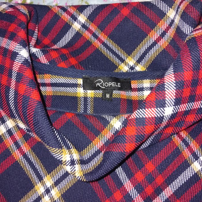 Camisola manga curta Riopele M
Axadrezado
9% lã