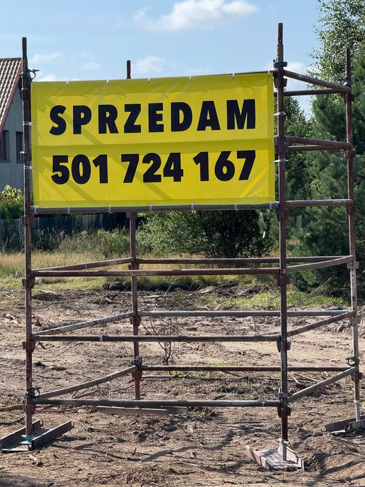 OKAZJA działka budowlana z pozwoleniem na budowę i projektem bliźniaka