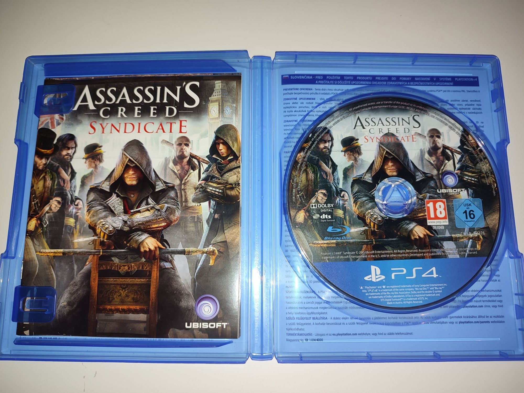 Gra Ps4 Assassins Creed Syndicate PL gry PlayStation 4 UFC Sniper GTA