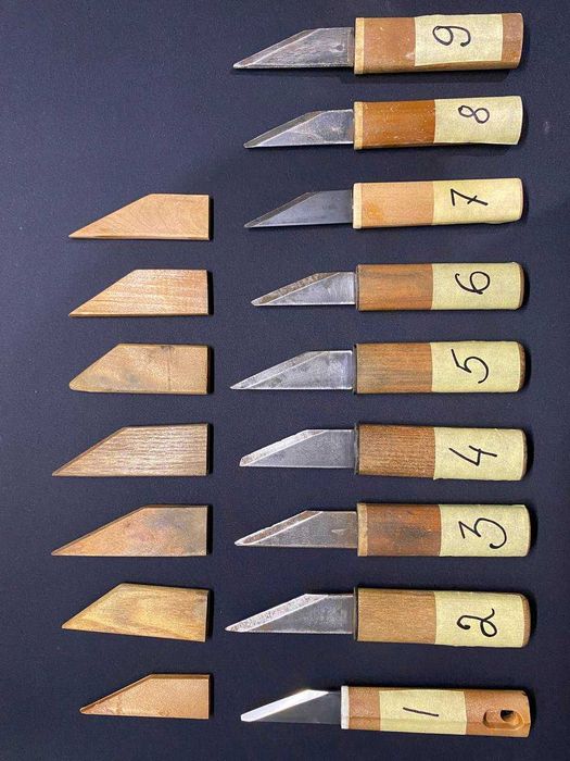 Kiridashi/Ніж для шкіри/Ніж косяк/Сапожний ніж