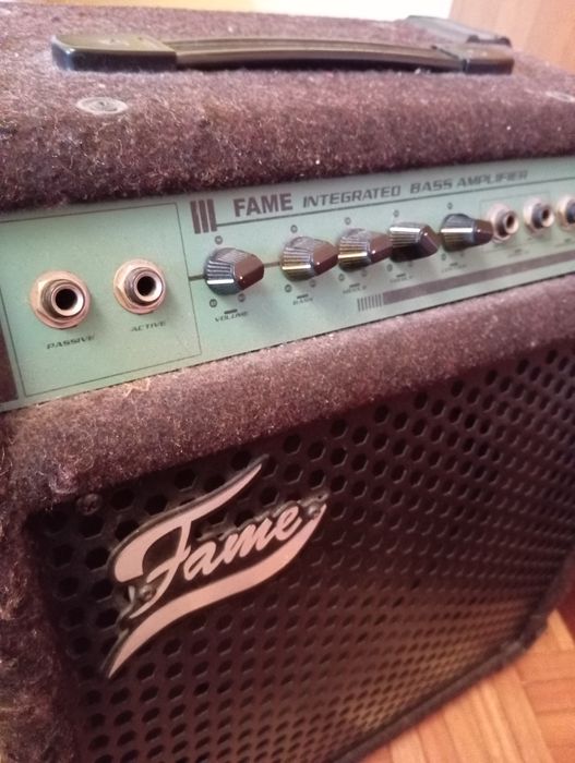 Amplificador combo baixo 30w Fame