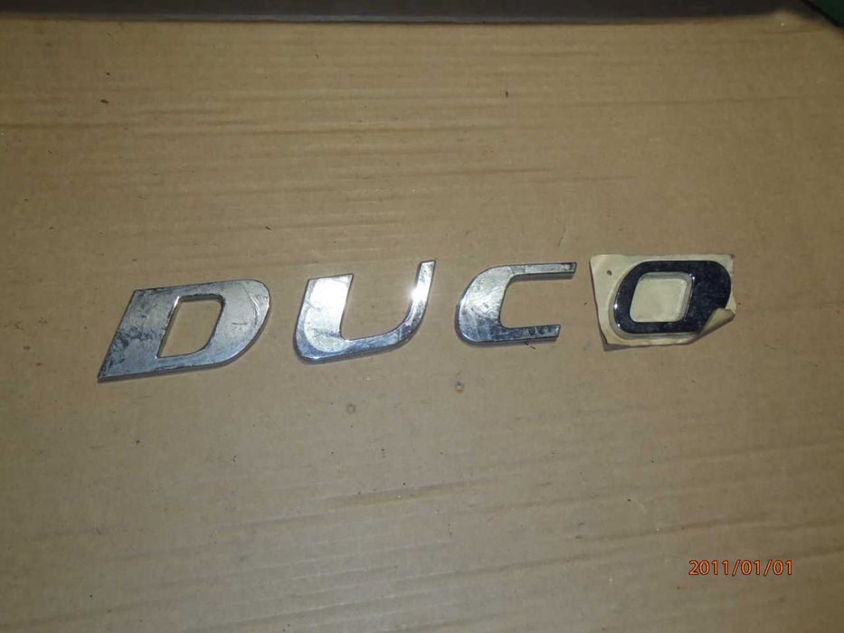 logo napis emblemat litera fiat ducato 13-