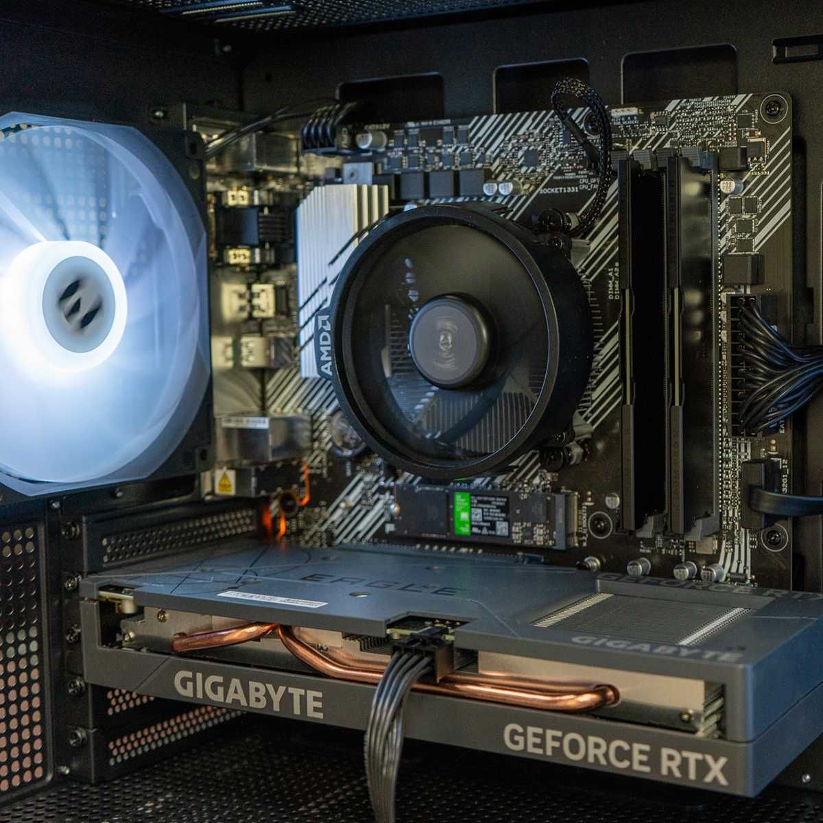 Nowy Komputer Gamingowy Ryzen5 5600X/RTX4060/32GB DDR4/1TB/FV23%/RATY