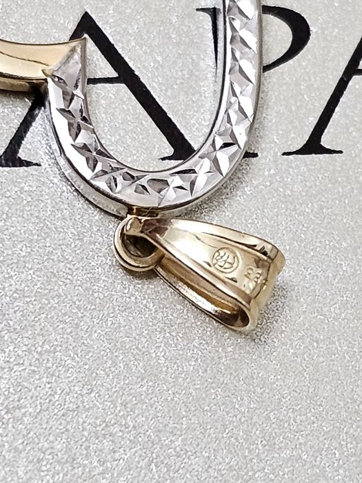 Złota zawieszka na łańcuszek złoto 585 14K au Apart