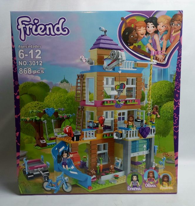 Klocki Nowe Friends 868 klocków jak lego zabawka figurki