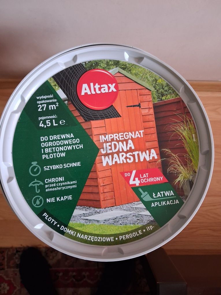 Impregnat Altax 4,5 l.jedna warstwa