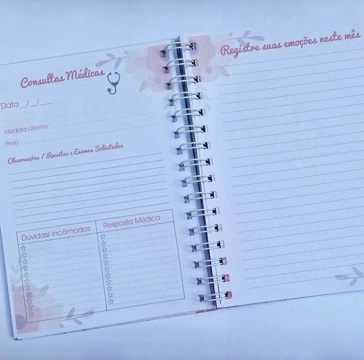 Agenda planner da gravida