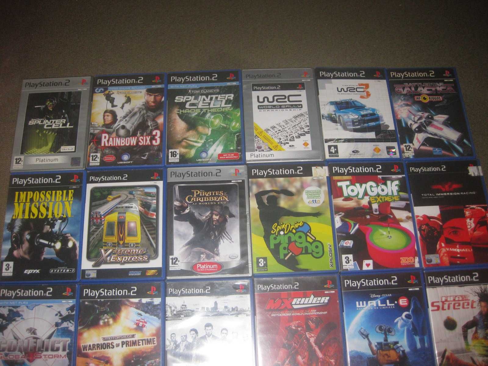 24 Jogos para Playstation 2 completos!