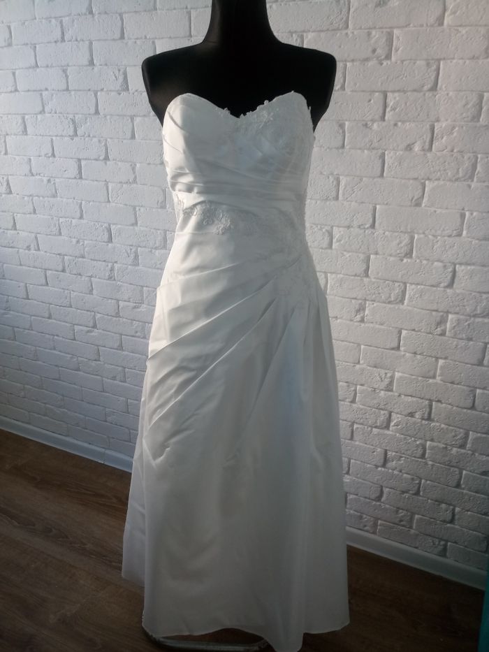 Suknia ślubna biała długa rozmiar 34-36 bolerko + welon gratis