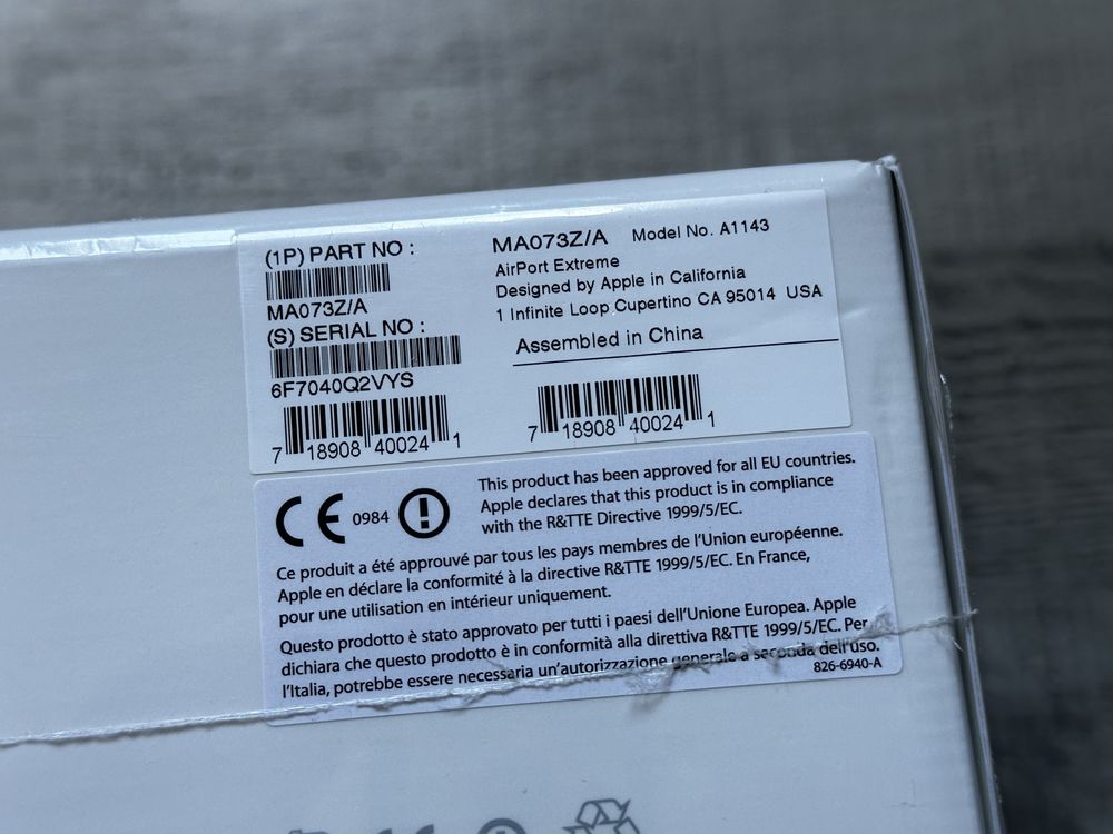 Airport Extreme A1143 - SELADO - 2007 - COLECIONADOR