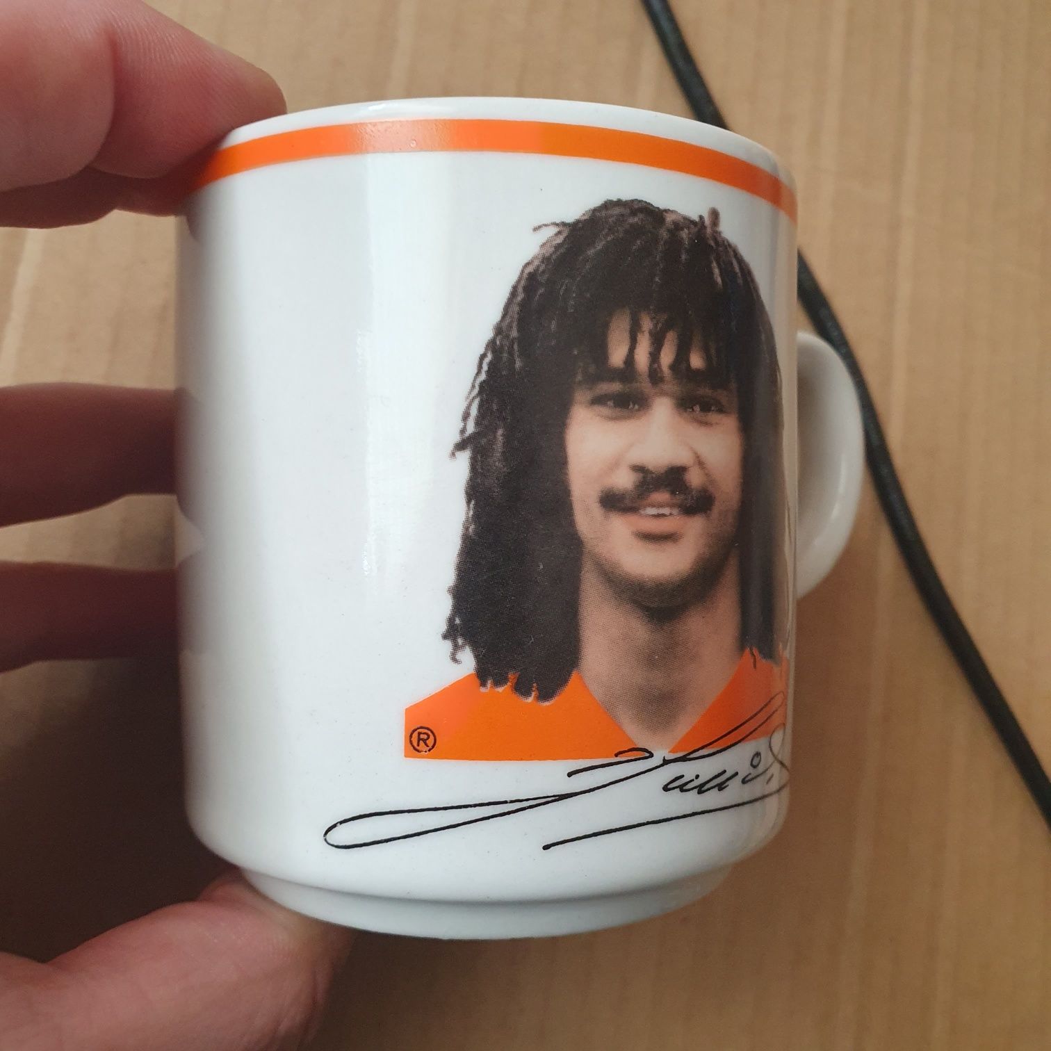 Kubek piłkarski Frank Rijkaard(OK)