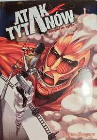 Manga Atak Tytanów, tom 1 i 22