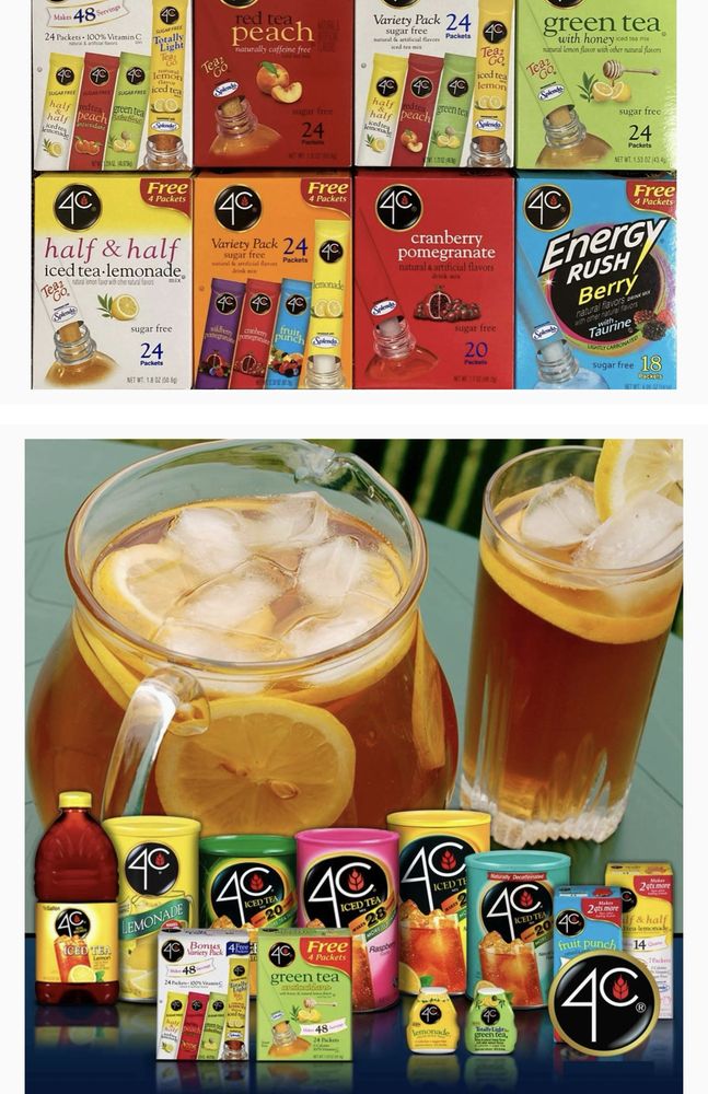Холодний чай в саше 4C iced tea mix