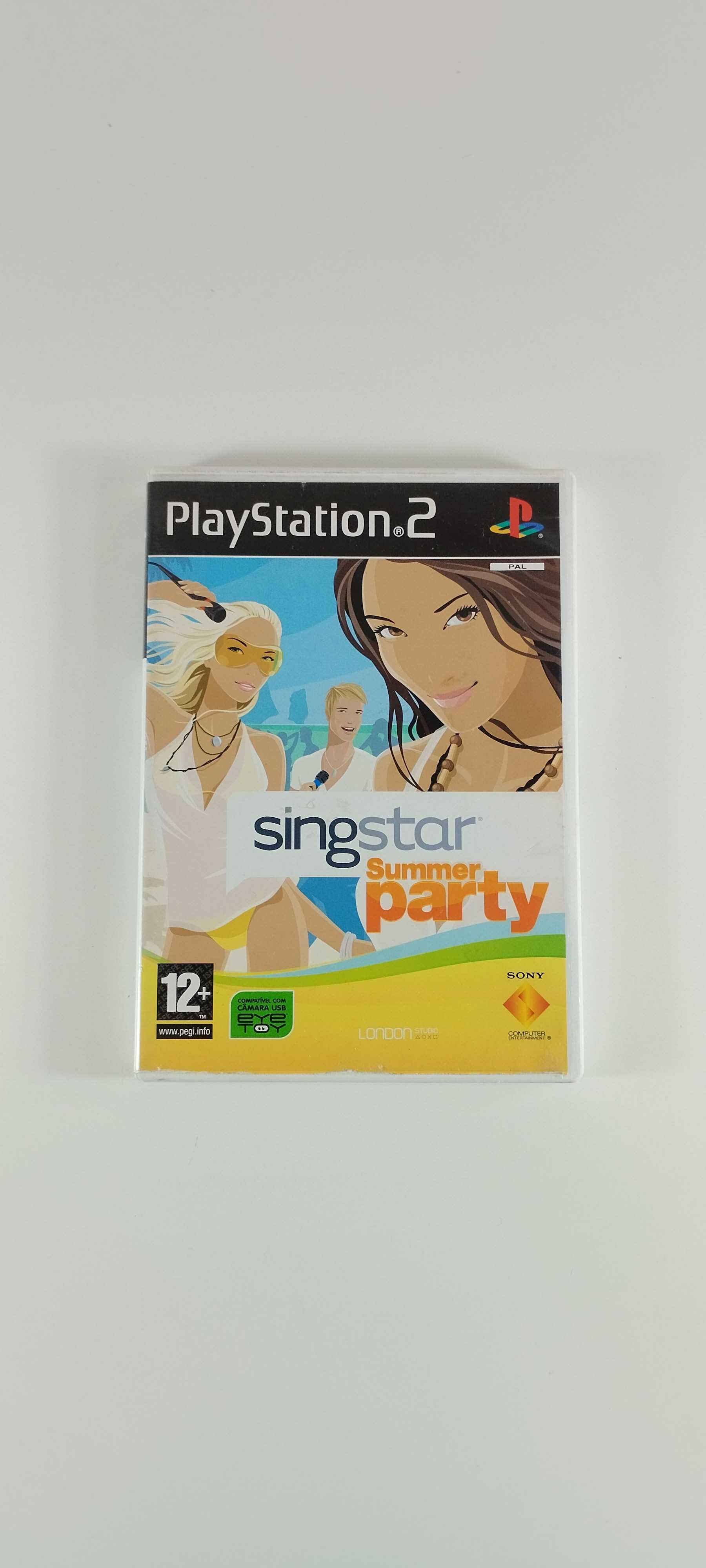 Singstar Summer Party Playstation 2 PS2