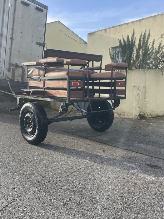 Charrete e arreios