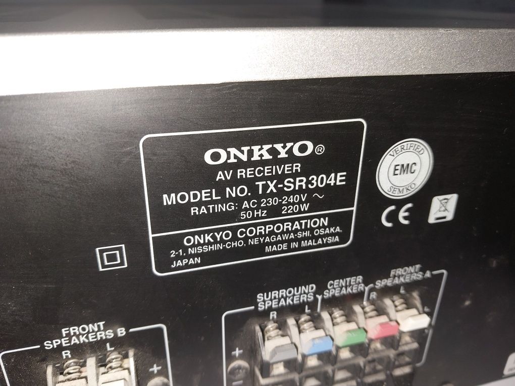 Amplituner Onkyo TX-SR304E