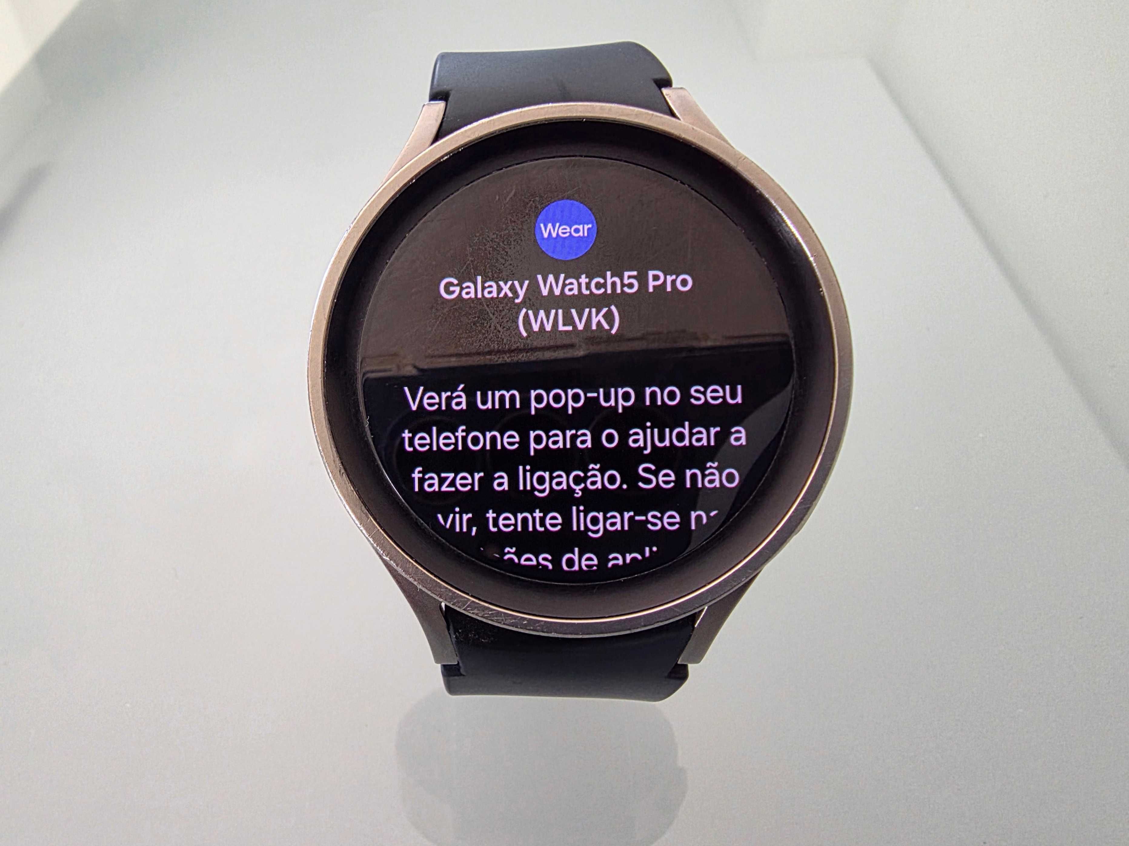 Samsung Galaxy Watch 5 Pro LTE Titanium + acessórios
