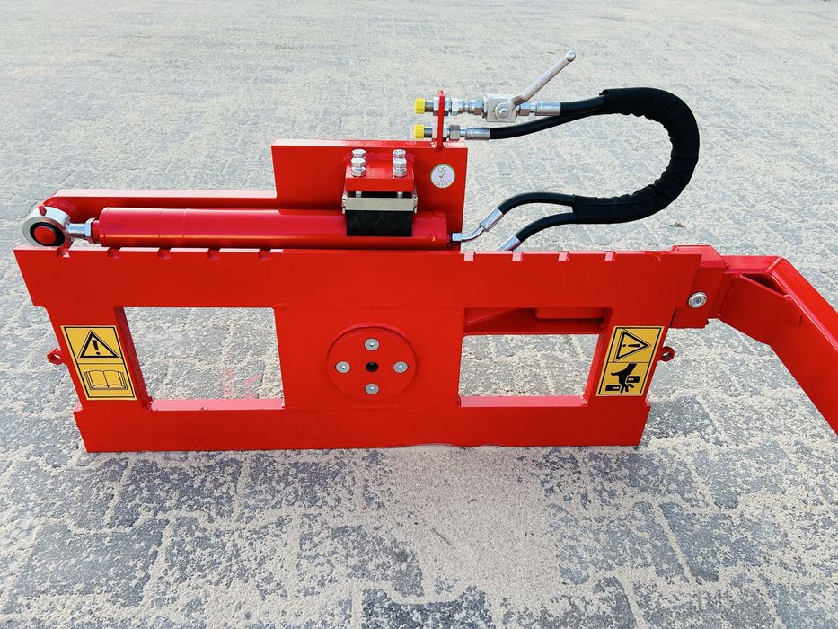 Obrotnica wywrotnica do wózka widłowego ciągnika skrzyniopalet skrzyń