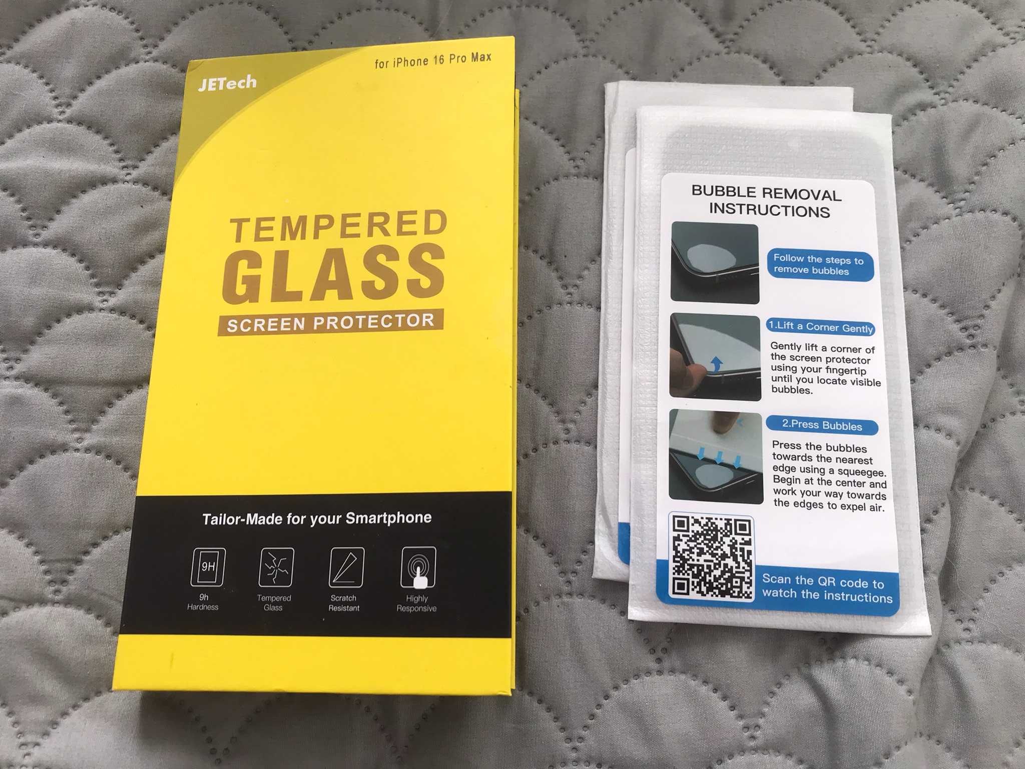 Szkło hartowane IPhone 16 Pro Max 2 sztuki